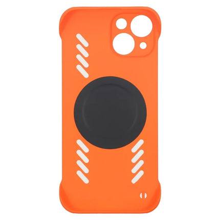 For iPhone 14 Case Hard PC Frameless Heat Dissipation Phone Cover
