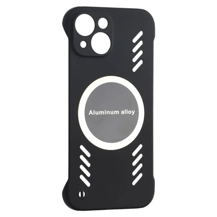For iPhone 14 Case Hard PC Frameless Heat Dissipation Phone Cover