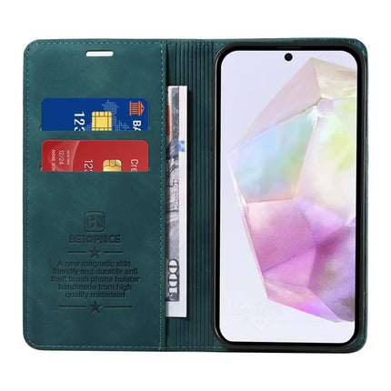 BETOPNICE 003 For Samsung Galaxy A56 5G Wallet Case Leather Phone Cover with Stand