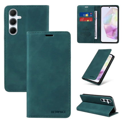 BETOPNICE 003 For Samsung Galaxy A56 5G Wallet Case Leather Phone Cover with Stand