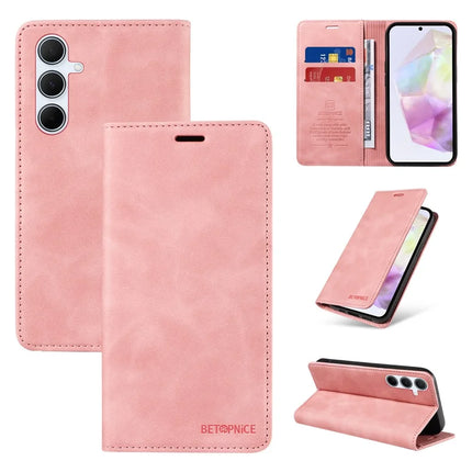 BETOPNICE 003 For Samsung Galaxy A56 5G Wallet Case Leather Phone Cover with Stand