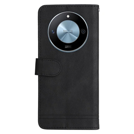 For Honor X60 5G Wallet Case Skin Touch Leather Phone Cover Tree Pattern Hardware