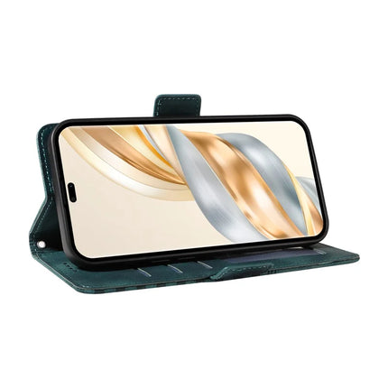 Leather Case for Honor Magic7 Lite 5G / X9c 5G / X60 Pro 5G Rhombus Starry Imprinted Phone Cover