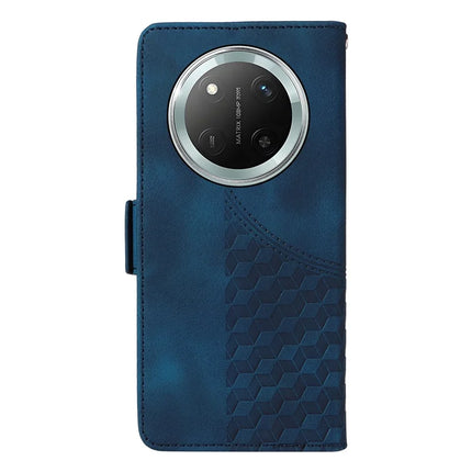 Leather Case for Honor Magic7 Lite 5G / X9c 5G / X60 Pro 5G Rhombus Starry Imprinted Phone Cover