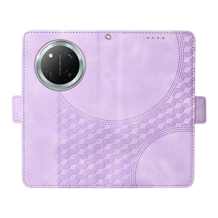 Leather Case for Honor Magic7 Lite 5G / X9c 5G / X60 Pro 5G Rhombus Starry Imprinted Phone Cover