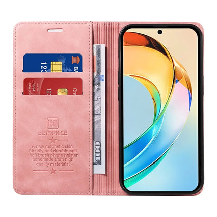 BETOPNICE 003 For Honor X60 5G Wallet Case Leather Phone Cover with Stand