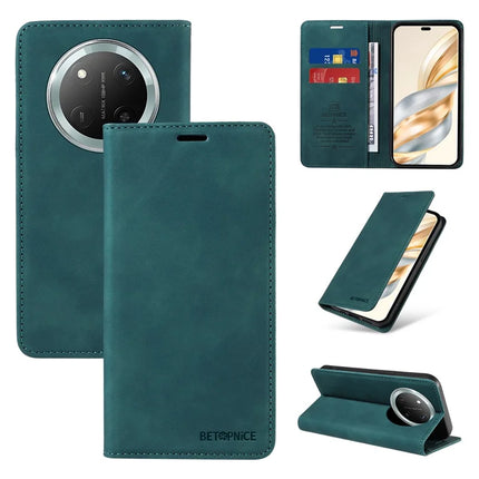 BETOPNICE 003 Wallet Phone Case for Honor Magic7 Lite 5G / X9c 5G / X60 Pro 5G Leather Cover with Stand
