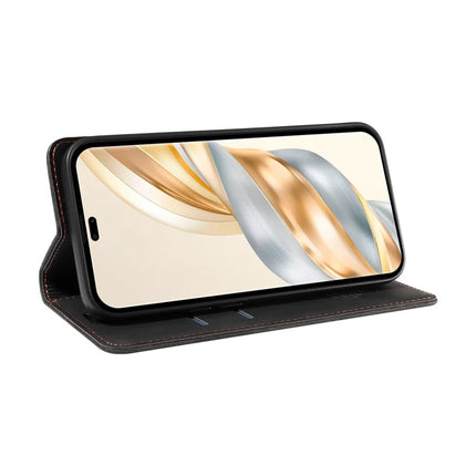 BETOPNICE 003 Wallet Phone Case for Honor Magic7 Lite 5G / X9c 5G / X60 Pro 5G Leather Cover with Stand