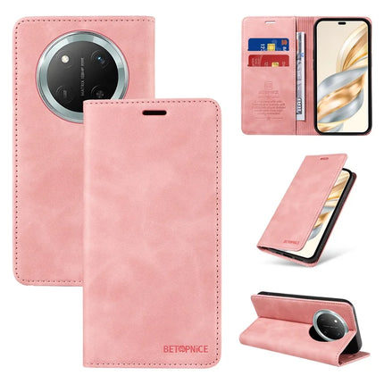 BETOPNICE 003 Wallet Phone Case for Honor Magic7 Lite 5G / X9c 5G / X60 Pro 5G Leather Cover with Stand