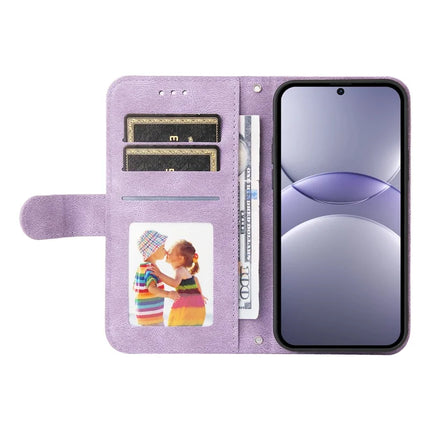 For Huawei nova 13 5G  /  nova 12 5G Wallet Case Skin Touch Leather Phone Cover Tree Pattern Hardware