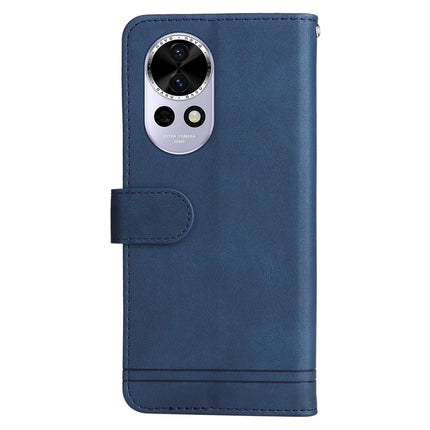 For Huawei nova 13 5G  /  nova 12 5G Wallet Case Skin Touch Leather Phone Cover Tree Pattern Hardware