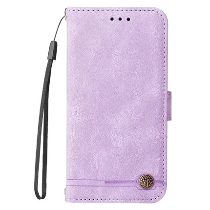 For Huawei nova 13 Pro 5G Wallet Case Skin Touch Leather Phone Cover Tree Pattern Hardware