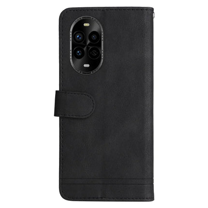 For Huawei nova 13 Pro 5G Wallet Case Skin Touch Leather Phone Cover Tree Pattern Hardware
