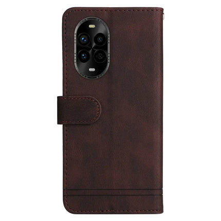For Huawei nova 13 Pro 5G Wallet Case Skin Touch Leather Phone Cover Tree Pattern Hardware
