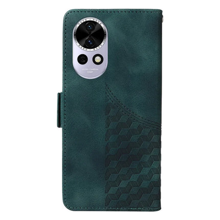 For Huawei nova 13 5G / nova 12 5G Case PU Leather Phone Cover Rhombus Starry Imprinted