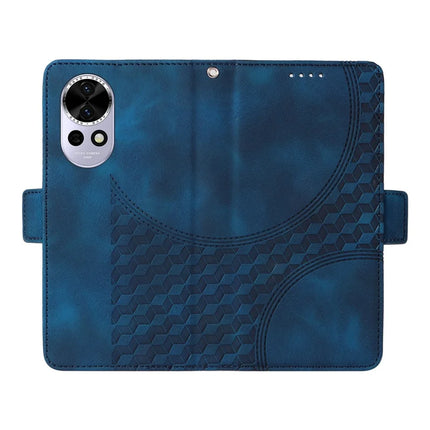 For Huawei nova 13 5G / nova 12 5G Case PU Leather Phone Cover Rhombus Starry Imprinted