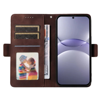 For Huawei nova 13 5G / nova 12 5G Case PU Leather Phone Cover Rhombus Starry Imprinted