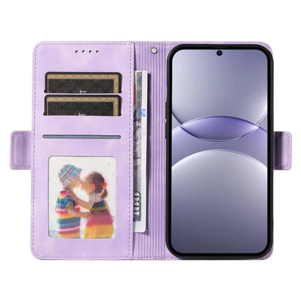 For Huawei nova 13 5G / nova 12 5G Case PU Leather Phone Cover Rhombus Starry Imprinted