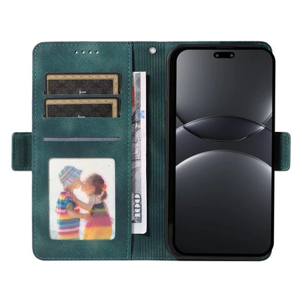 For Huawei nova 13 Pro 5G Case PU Leather Phone Cover Rhombus Starry Imprinted