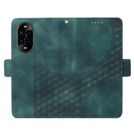 For Huawei nova 13 Pro 5G Case PU Leather Phone Cover Rhombus Starry Imprinted