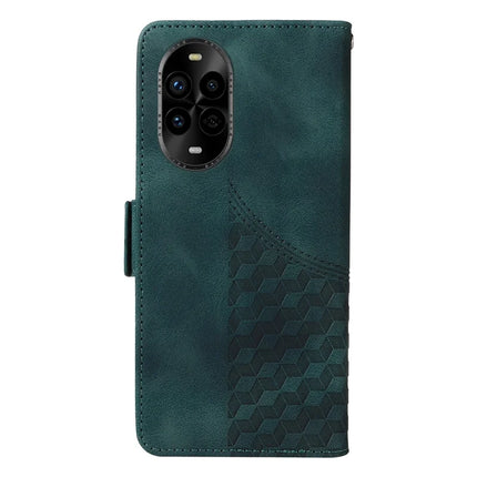 For Huawei nova 13 Pro 5G Case PU Leather Phone Cover Rhombus Starry Imprinted