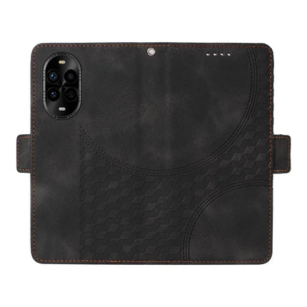 For Huawei nova 13 Pro 5G Case PU Leather Phone Cover Rhombus Starry Imprinted