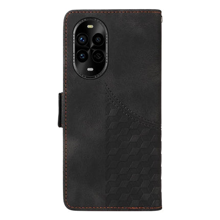 For Huawei nova 13 Pro 5G Case PU Leather Phone Cover Rhombus Starry Imprinted