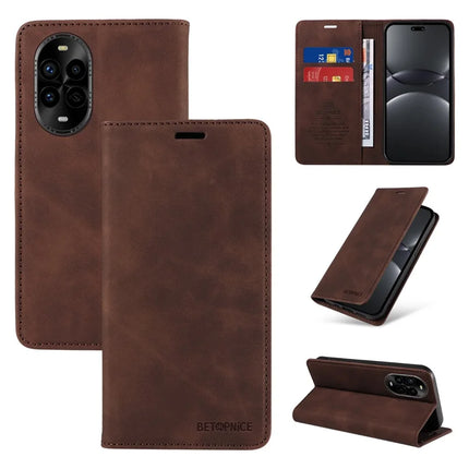 BETOPNICE 003 For Huawei nova 13 Pro 5G Wallet Case Leather Phone Cover with Stand