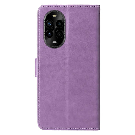 For Huawei nova 13 Pro 5G Leather Case Butterfly Floral Imprint Wallet Stand Cover