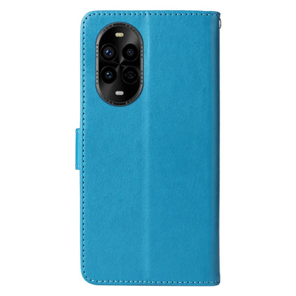 For Huawei nova 13 Pro 5G Leather Case Butterfly Floral Imprint Wallet Stand Cover