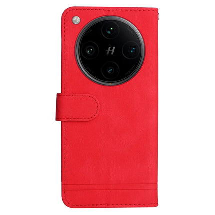 For Oppo Find X8 Pro 5G Wallet Case Skin Touch Leather Phone Cover Tree Pattern Hardware