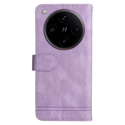 For Oppo Find X8 Pro 5G Wallet Case Skin Touch Leather Phone Cover Tree Pattern Hardware