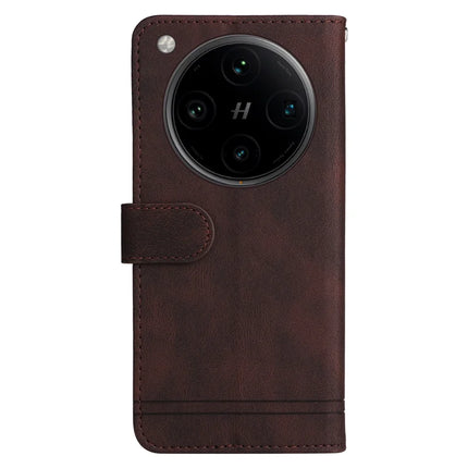 For Oppo Find X8 Pro 5G Wallet Case Skin Touch Leather Phone Cover Tree Pattern Hardware