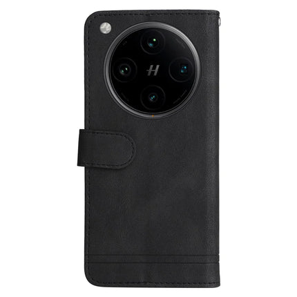 For Oppo Find X8 Pro 5G Wallet Case Skin Touch Leather Phone Cover Tree Pattern Hardware