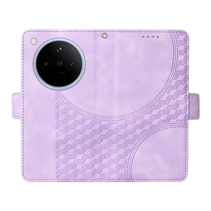 For Oppo Find X8 5G Case PU Leather Phone Cover Rhombus Starry Imprinted