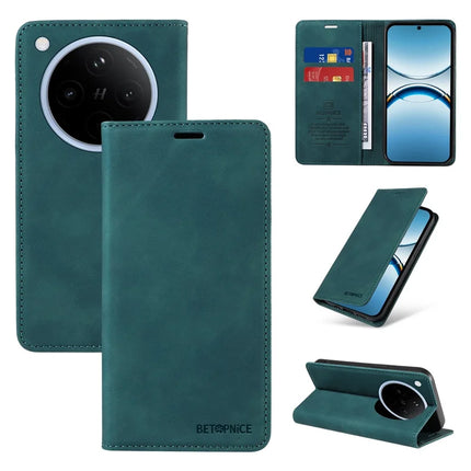 BETOPNICE 003 For Oppo Find X8 5G Wallet Case Leather Phone Cover with Stand