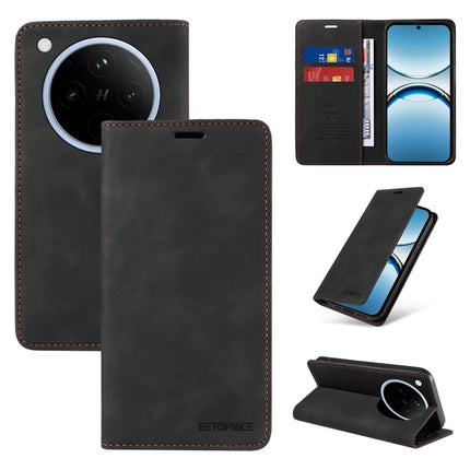 BETOPNICE 003 For Oppo Find X8 5G Wallet Case Leather Phone Cover with Stand