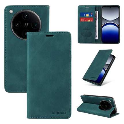 BETOPNICE 003 For Oppo Find X8 Pro 5G Wallet Case Leather Phone Cover with Stand
