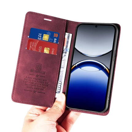 BETOPNICE 003 For Oppo Find X8 Pro 5G Wallet Case Leather Phone Cover with Stand