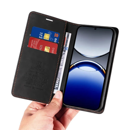 BETOPNICE 003 For Oppo Find X8 Pro 5G Wallet Case Leather Phone Cover with Stand