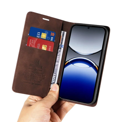 BETOPNICE 003 For Oppo Find X8 Pro 5G Wallet Case Leather Phone Cover with Stand
