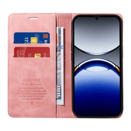 BETOPNICE 003 For Oppo Find X8 Pro 5G Wallet Case Leather Phone Cover with Stand