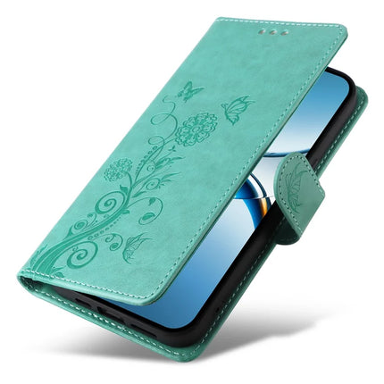 For Oppo Find X8 5G Leather Case Butterfly Floral Imprint Wallet Stand Cover