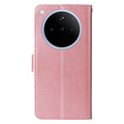 For Oppo Find X8 5G Leather Case Butterfly Floral Imprint Wallet Stand Cover