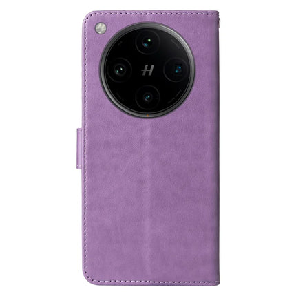 For Oppo Find X8 Pro 5G Leather Case Butterfly Floral Imprint Wallet Stand Cover