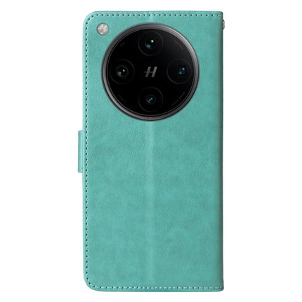 For Oppo Find X8 Pro 5G Leather Case Butterfly Floral Imprint Wallet Stand Cover
