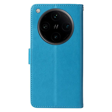 For Oppo Find X8 Pro 5G Leather Case Butterfly Floral Imprint Wallet Stand Cover