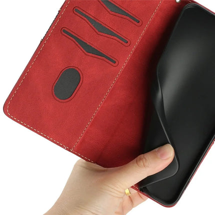 For Google Pixel 9 Pro / Pixel 9 Leather Case Grid Splicing Stand Wallet Phone Cover