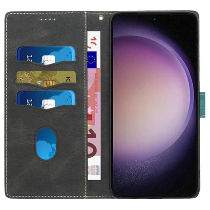 For Google Pixel 9 Pro / Pixel 9 Leather Case Grid Splicing Stand Wallet Phone Cover