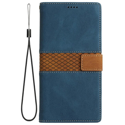 For Google Pixel 9 Pro / Pixel 9 Leather Case Grid Splicing Stand Wallet Phone Cover